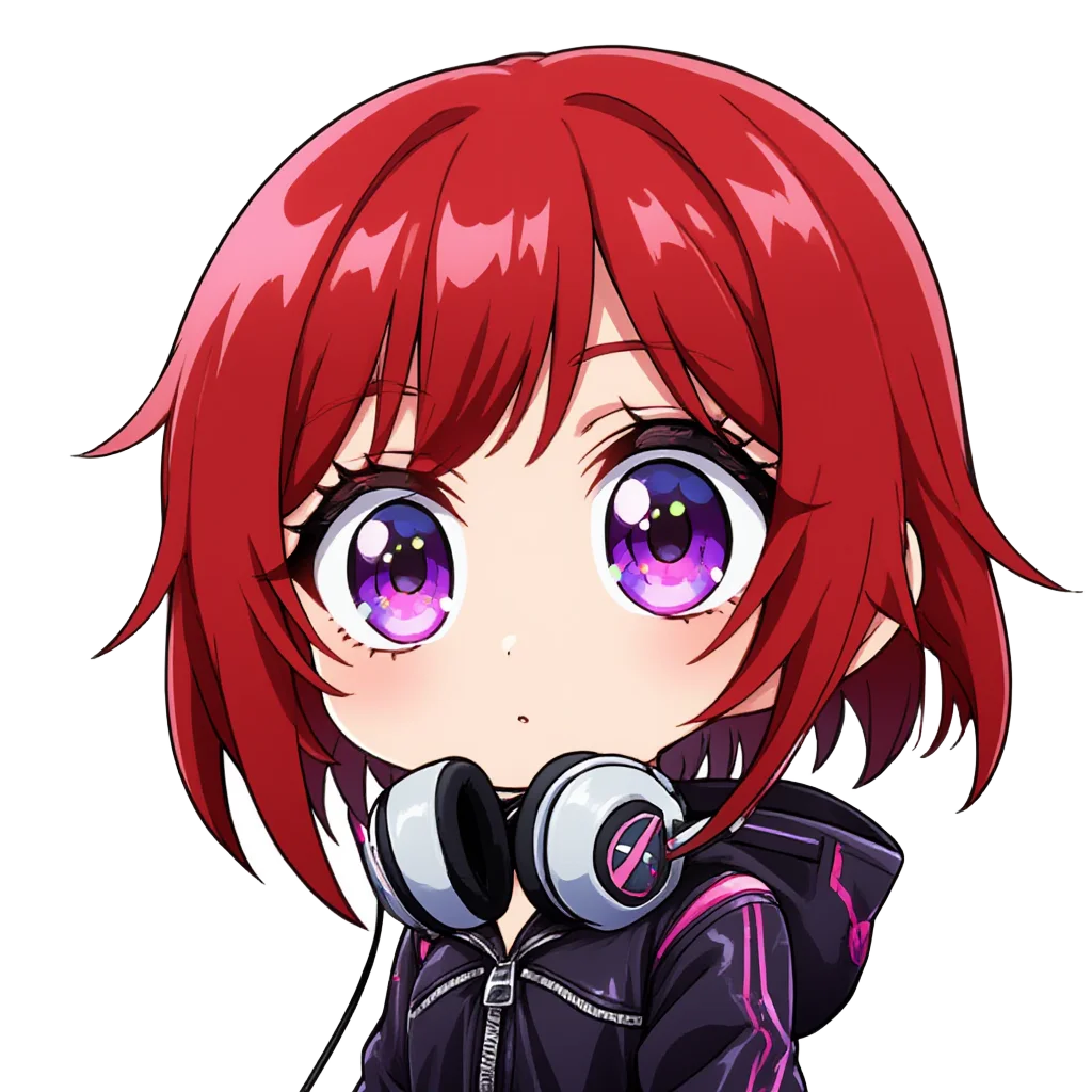 Gamer girl headphones