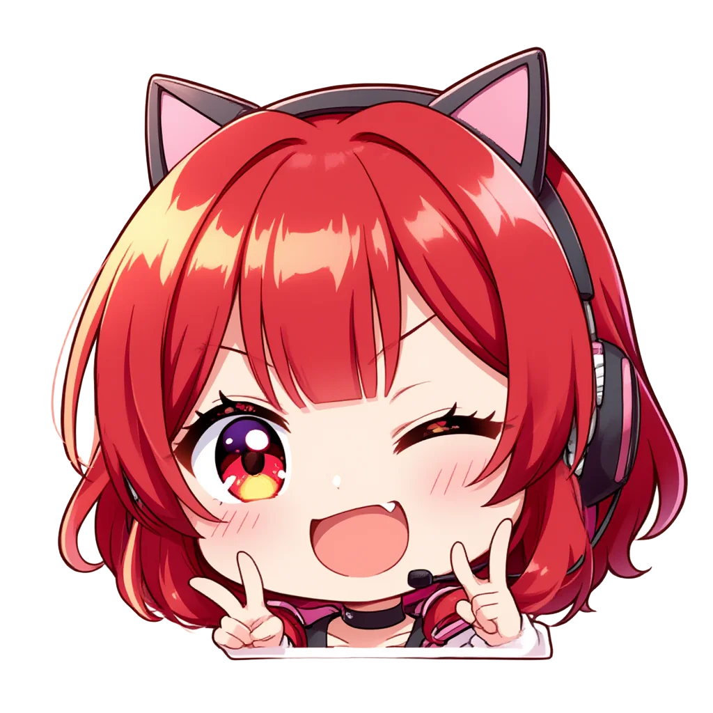 Cat ears streamer