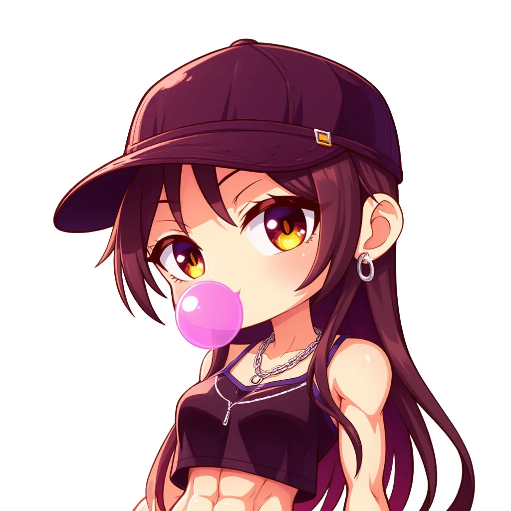 Street athletic girl